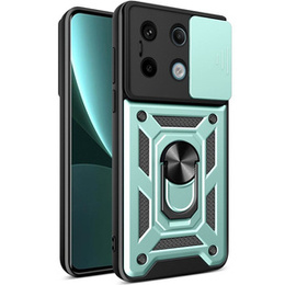 Pouzdro pro Xiaomi Redmi Note 13 Pro 5G, CamShield Slide, zelené