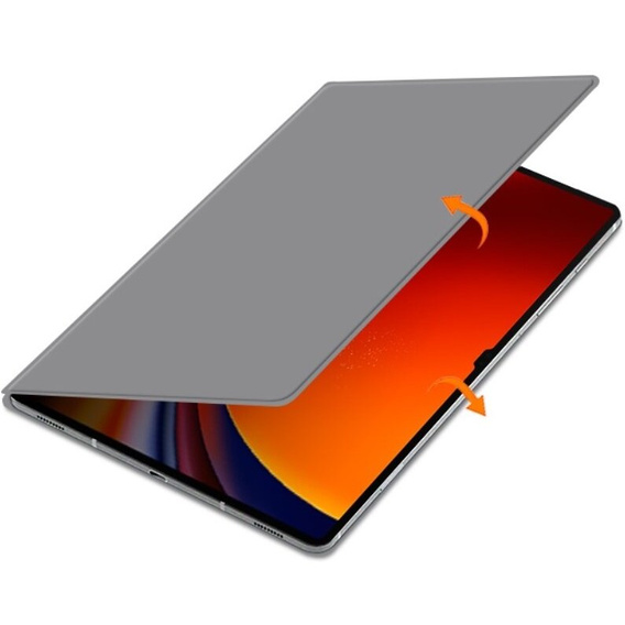 Pouzdro pro Samsung Galaxy Tab S9 Ultra, Magnetic, šedé