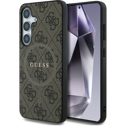 Pouzdro GUESS pro Samsung Galaxy S25, 4G Ring Classic Logo, hnědé