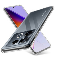 Pouzdro pro Infinix Note 40 Pro Plus, Dropproof, průhledné