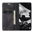 Pouzdro CASEME pro Samsung Galaxy M33 5G, Leather Wallet Case, černé