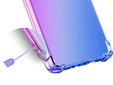 Pouzdro pro Honor 400 Lite, Gradient Dropproof, Fialová / modrá