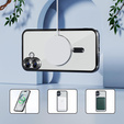 Pouzdro pro iPhone 16, Electro MagSafe, černé + sklo na displej