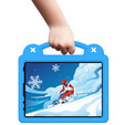 Dětské pouzdro pro iPad Air 10.9" 2022/2020 (5/4 gen.) / Pro 11" 2022/2021/2020 (4/3/2 gen.), Cute Patterns, se stojánkem, modré