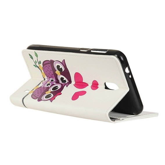 Klopové pouzdro pro Nokia 2, Wallet, Owl Family