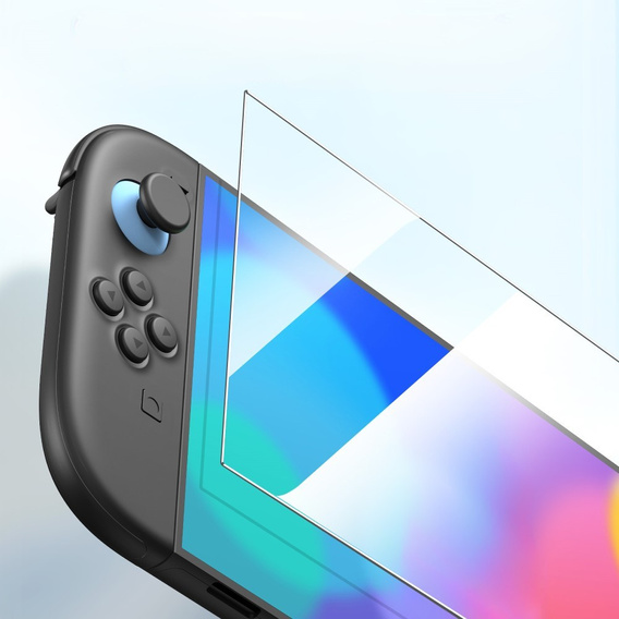 2× Tvrzené sklo s instalační rámečkem pro Nintendo Switch 2