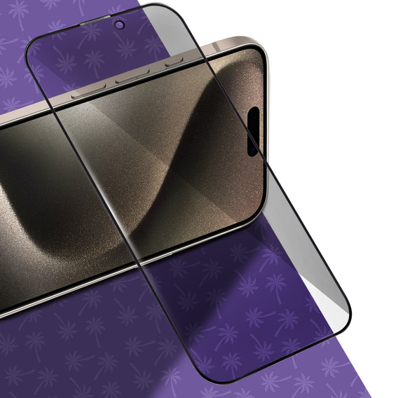 Tvrzené sklo Shy Palm pro iPhone 15 Pro