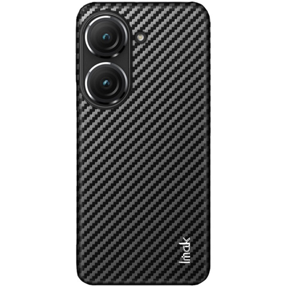 Pouzdro IMAK pro Asus Zenfone 9 5G / 10 5G, Ruiyi Series Case Carbon, černé