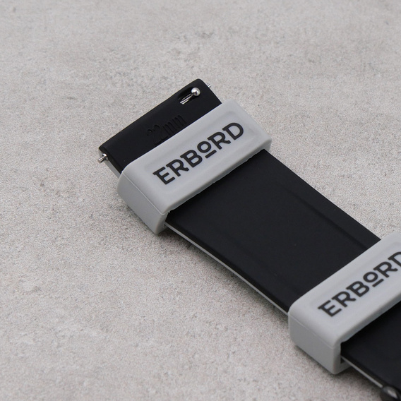 ERBORD Univerzální 22mm silikonový řemínek