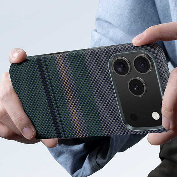 Pouzdro BENKS Kevlar Magnetic Armor Pro Aurora 600D C070 pro MagSafe pro iPhone 17 Pro Max