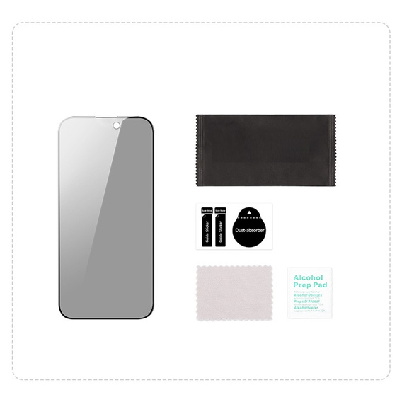 Tvrzené sklo Dux Ducis Anti Spy pro iPhone 15 Pro Max