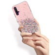 Pouzdro pro Huawei Nova 5T/Honor 20, Glittery, růžové