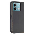 Klopové pouzdro pro Xiaomi Redmi Note 13 5G, BINFEN Wallet, černé