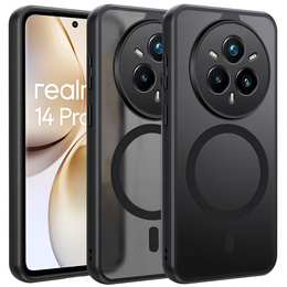 Pouzdro pro Realme 14 Pro 5G, pro MagSafe, ERBORD Matt Case, černý