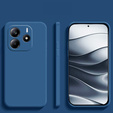 Pouzdro pro Xiaomi Redmi Note 14 4G, Silicone Lite, modré