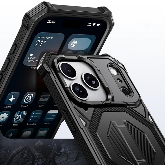 Ochranné pouzdro s podstavcem kompatibilní s MagSafe pro iPhone 17 Pro Max