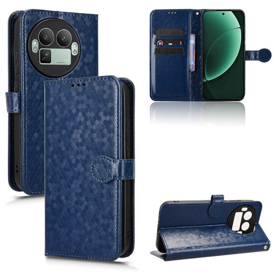 Pouzdro s klopou Wallet Rhombus pro Realme GT 8 Pro