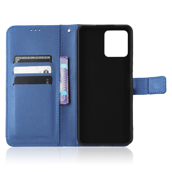 Klopové pouzdro pro T Phone 5G, Wallet Magnet, modré