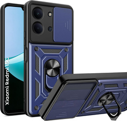 Pancéřové pouzdro pro Xiaomi Redmi 15C 4G/LTE, CamShield Slide, modré