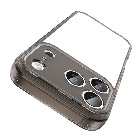 Silikonové pouzdro s pevnou zadní stranou pro iPhone 17 Pro