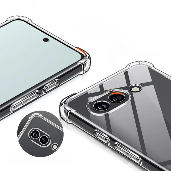 Pouzdro pro Google Pixel 9A, Dropproof, průhledné