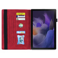 Pouzdro pro Lenovo Tab M11, Classic, s prostorem pro stylus, červené