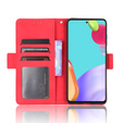 Klopové pouzdro pro Samsung Galaxy A52 / A52s, Card Slot, červené