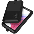 Pouzdro Love Mei pro Samsung Galaxy A53 5G, armored with glass, černé