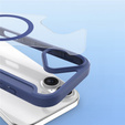 Pouzdro Dux Ducis pro iPhone 17, Skin X Pro, s klopou, pro MagSafe, tmavě modré