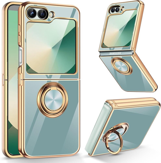 Pouzdro pro Samsung Galaxy Z Flip7 FE / Z Flip6, Electro Ring, mincovní