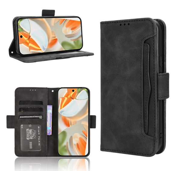Klopové pouzdro pro Google Pixel 9 / Google Pixel 9 Pro, Card Slot, černé