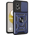 Pouzdro pro Motorola Moto G73 5G, CamShield Slide, modré