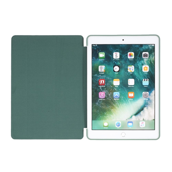 Pouzdro pro iPad 7/8/9 10.2 2019/2020/2021, Smartcase, tmavě zelené