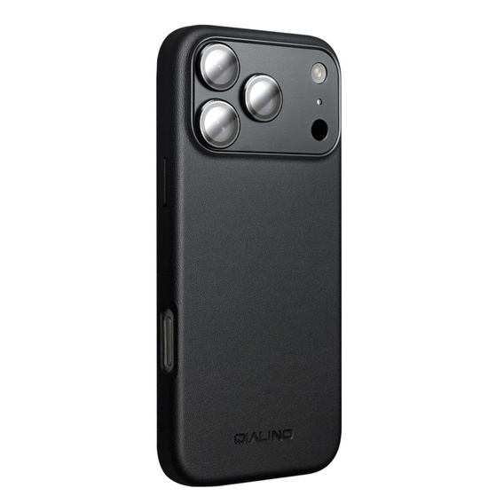QIALINO pouzdro pro iPhone 17 Pro Max, pro MagSafe, s ochranou fotoaparátu, černé