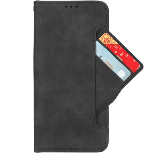 Klopové pouzdro pro Honor 90 Lite 5G, Card Slot, černé
