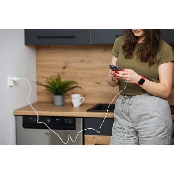 Kabel USB-C na USB-C Forcell F-Energy pro rychlé nabíjení QC4.0 PD 5A 100W 2 m