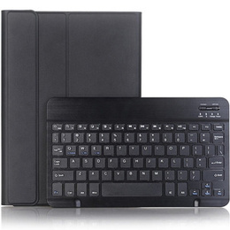 Pouzdro + klávesnice Samsung Galaxy Tab S9, Leather Pen Slot, černé