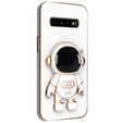 Pouzdro pro Samsung Galaxy S10 Plus, Astronaut, bílé