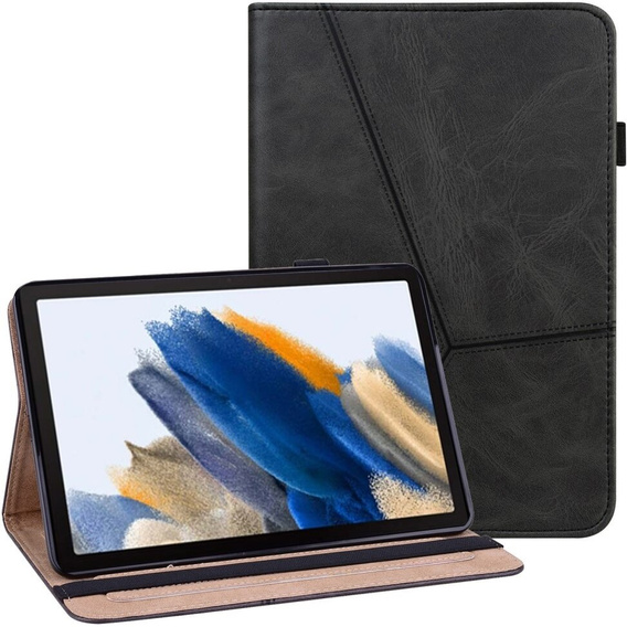 Pouzdro pro Samsung Galaxy Tab A9, Classic, s prostorem pro stylus, černé