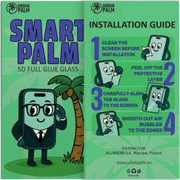 Tvrzené sklo 5D Full Glue Smart Palm pro Xiaomi Redmi Note 15 4G / Redmi Note 15 Pro+ 4G