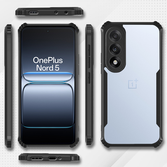 Pouzdro pro OnePlus Nord 5, AntiDrop Hybrid, černé
