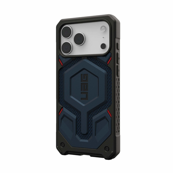 Pouzdro Urban Armor Gear pro iPhone 17 Pro Max, Monarch Pro Kevlar MagSafe, Kevlar Mallard
