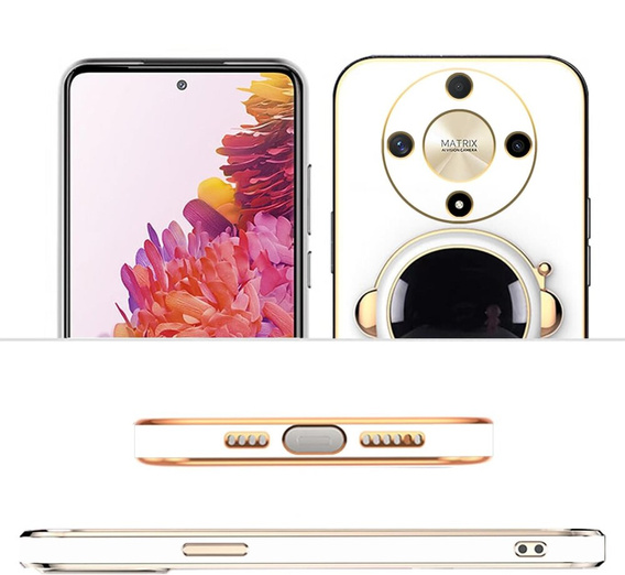 Pouzdro pro Honor Magic 6 Lite 5G, Astronaut, bílé