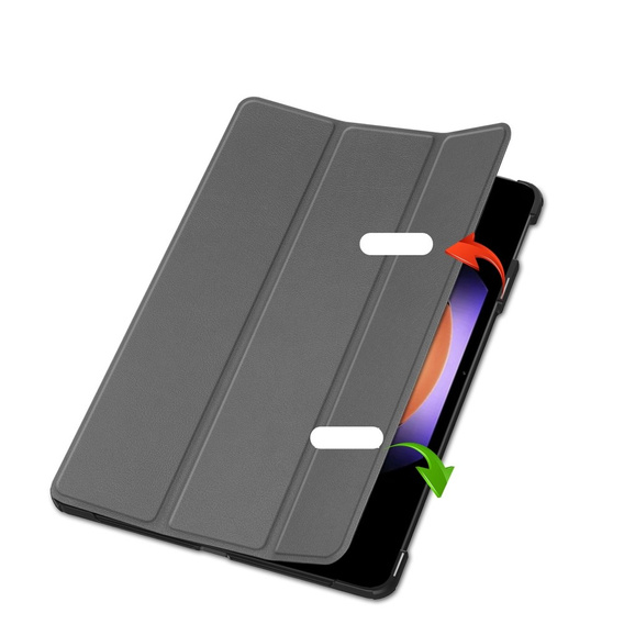 Pouzdro pro Xiaomi Pad 6S Pro 12.4, Smartcase, šedé