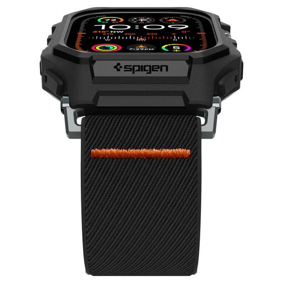 Etui Pasek SPIGEN do Apple Watch 4/5/6/7/SE 44/45mm, Rugged Armor Pro, Charcoal Grey