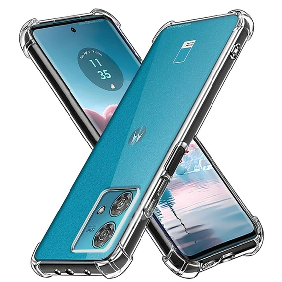 Pouzdro pro Motorola Edge 40 Neo, Dropproof, průhledné
