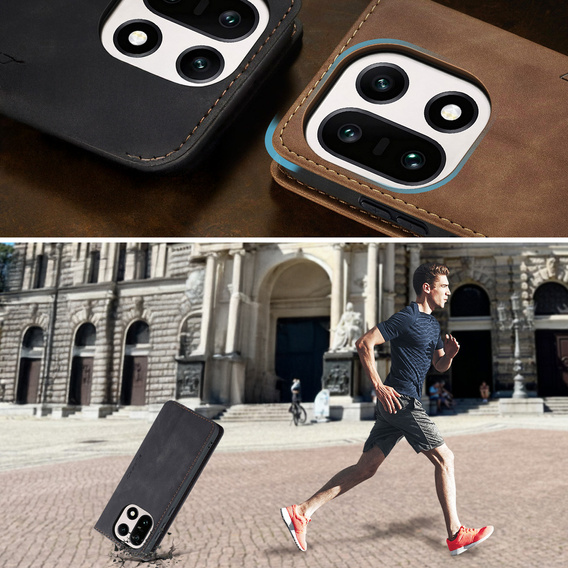 CASEME pouzdro s klopou typu peněženka pro OnePlus 15