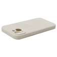 Pouzdro pro iPhone 15 Plus, Silicone Lite, béžové