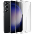 2x tvrzené sklo pro Samsung Galaxy S23, ERBORD 9H Hard Glass na displeji