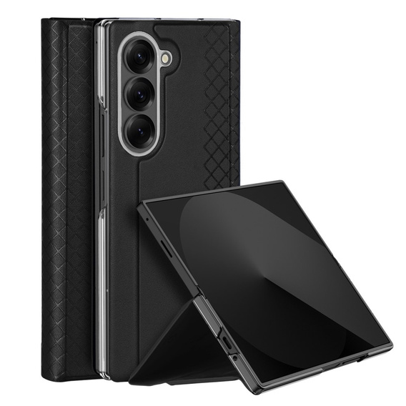Pouzdro Dux Ducis pro Samsung Galaxy Z Fold7 5G, Bri, černé